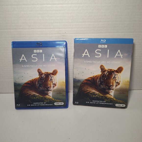 Asia (Blu-ray) w/slipcover - BBC, David Attenborough, GOOD - Picture 1 of 6